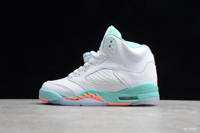 5 Jordan 440892-100 GS Aqua Light Air 0612